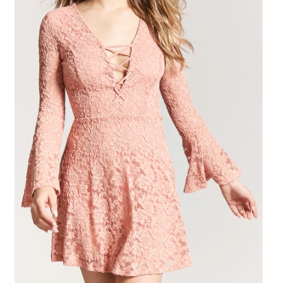 forever 21 mauve dress